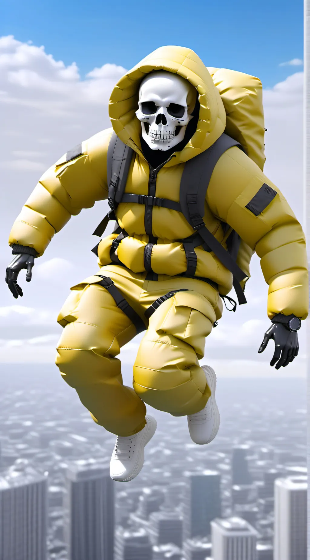 ai character: Bones background