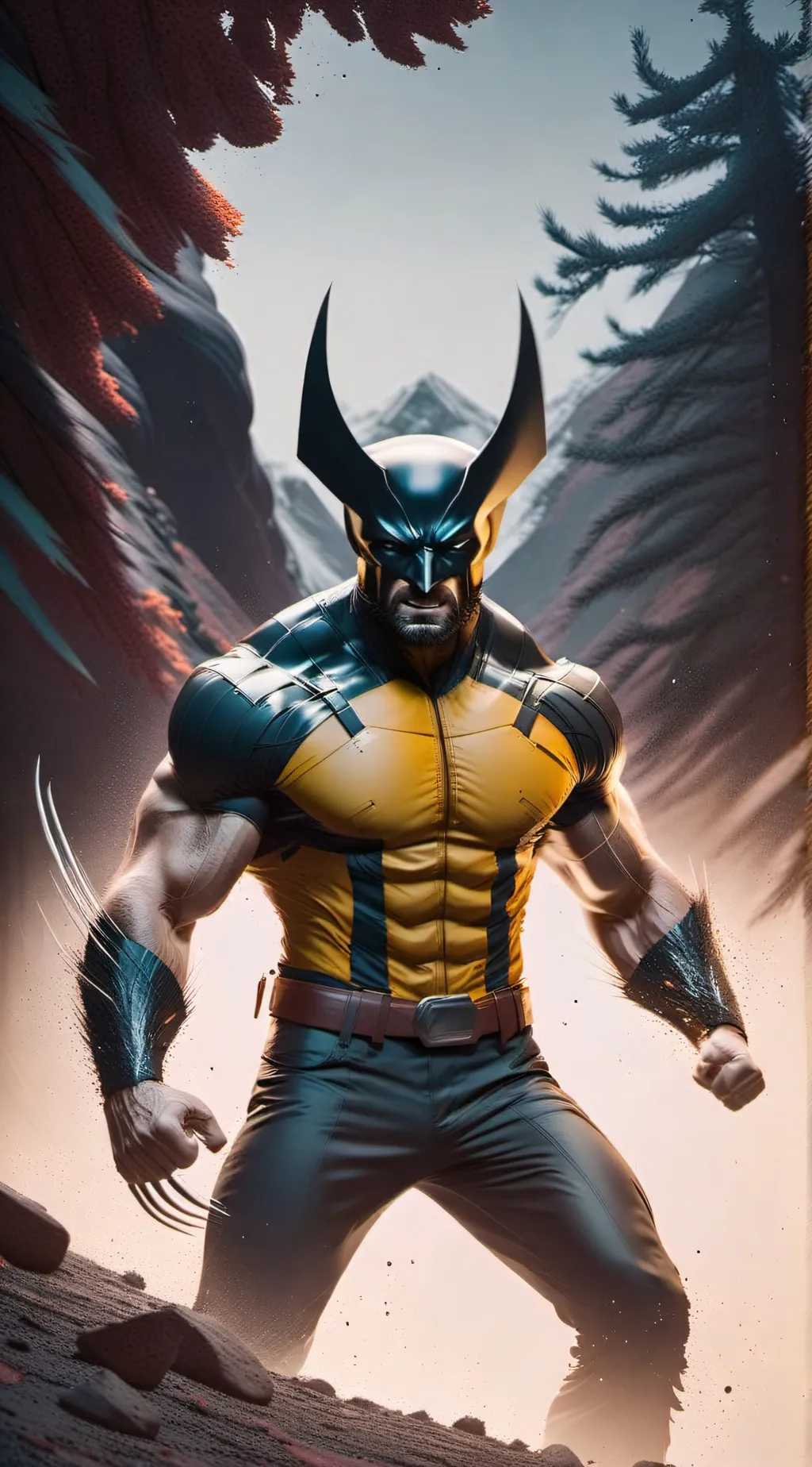 ai character: Vegxfv background