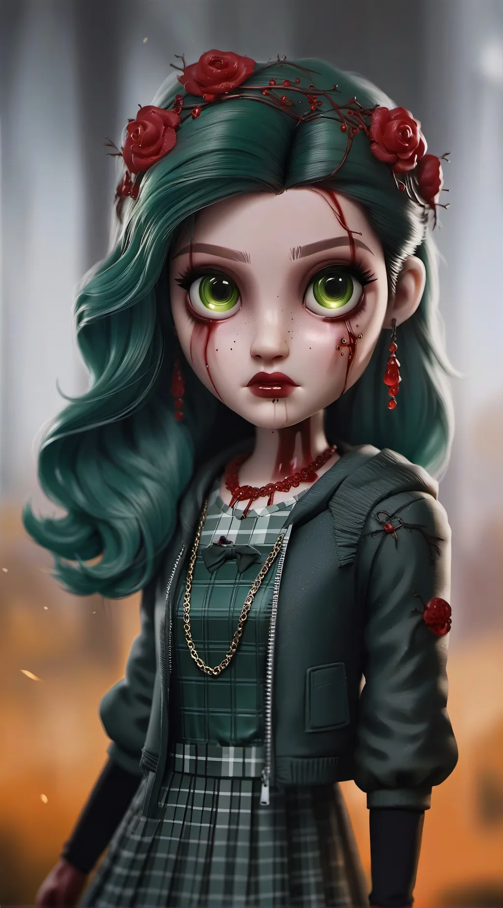 ai character: PVZ world 1 background