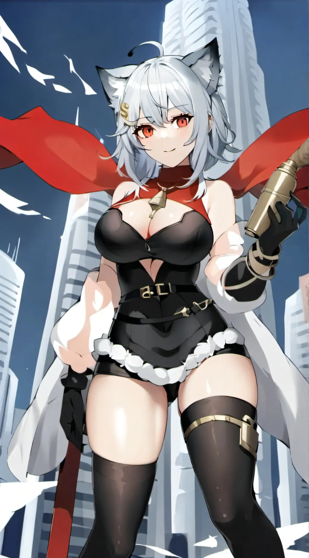 ai character: Felix Calico background