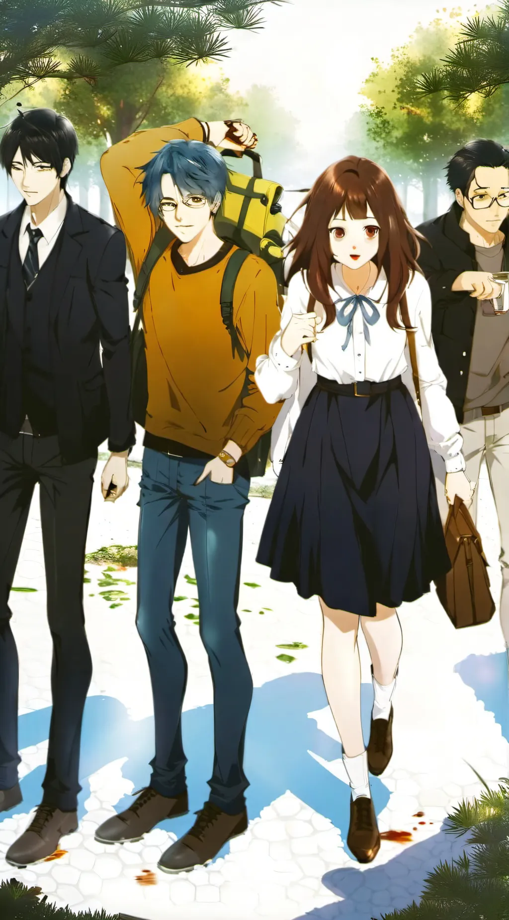 ai character: zombie apocalypse  background