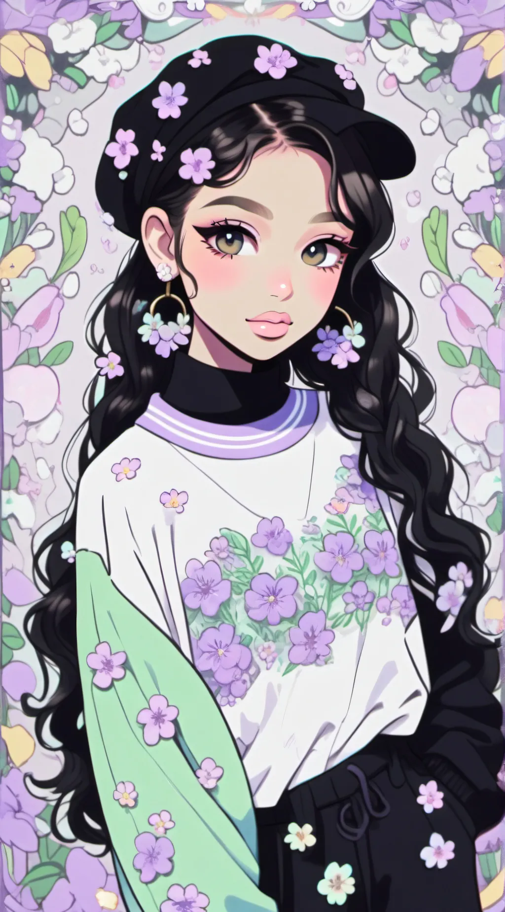 ai character: Lunar background