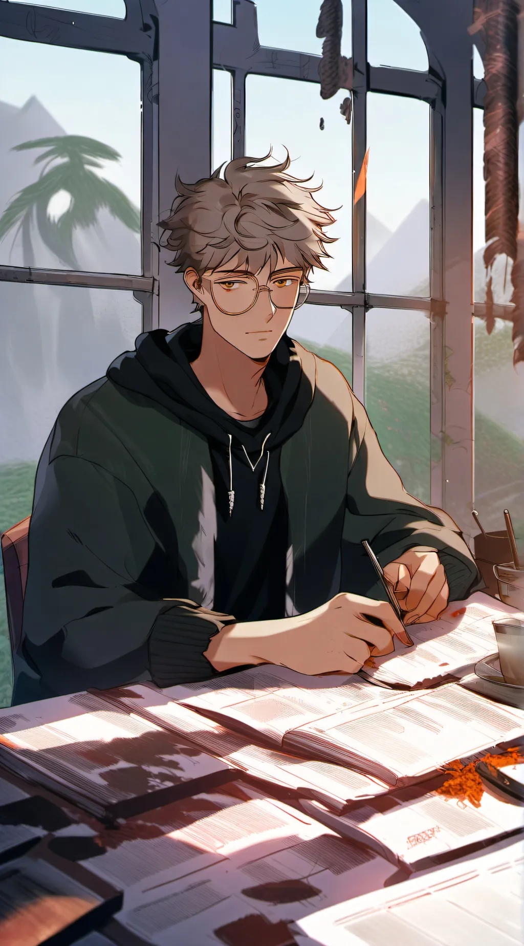 ai character: Zane background