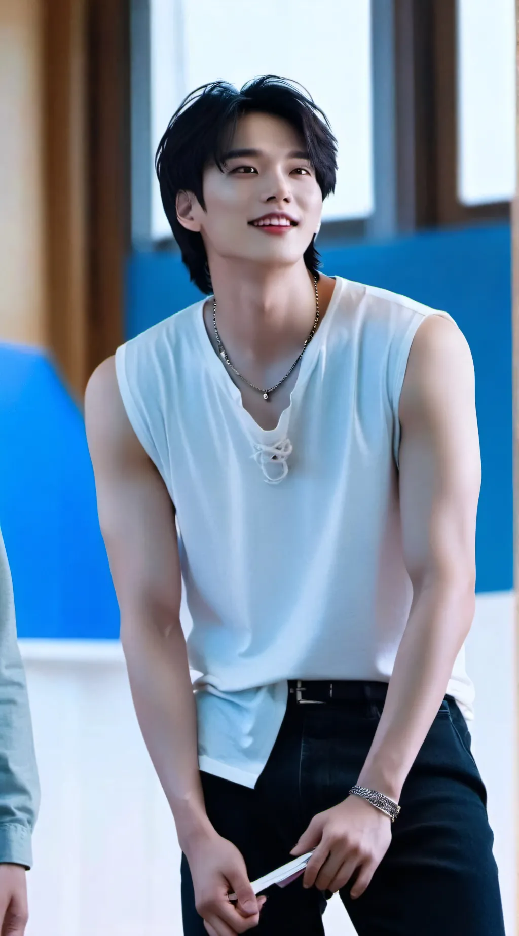 ai character: skz  background