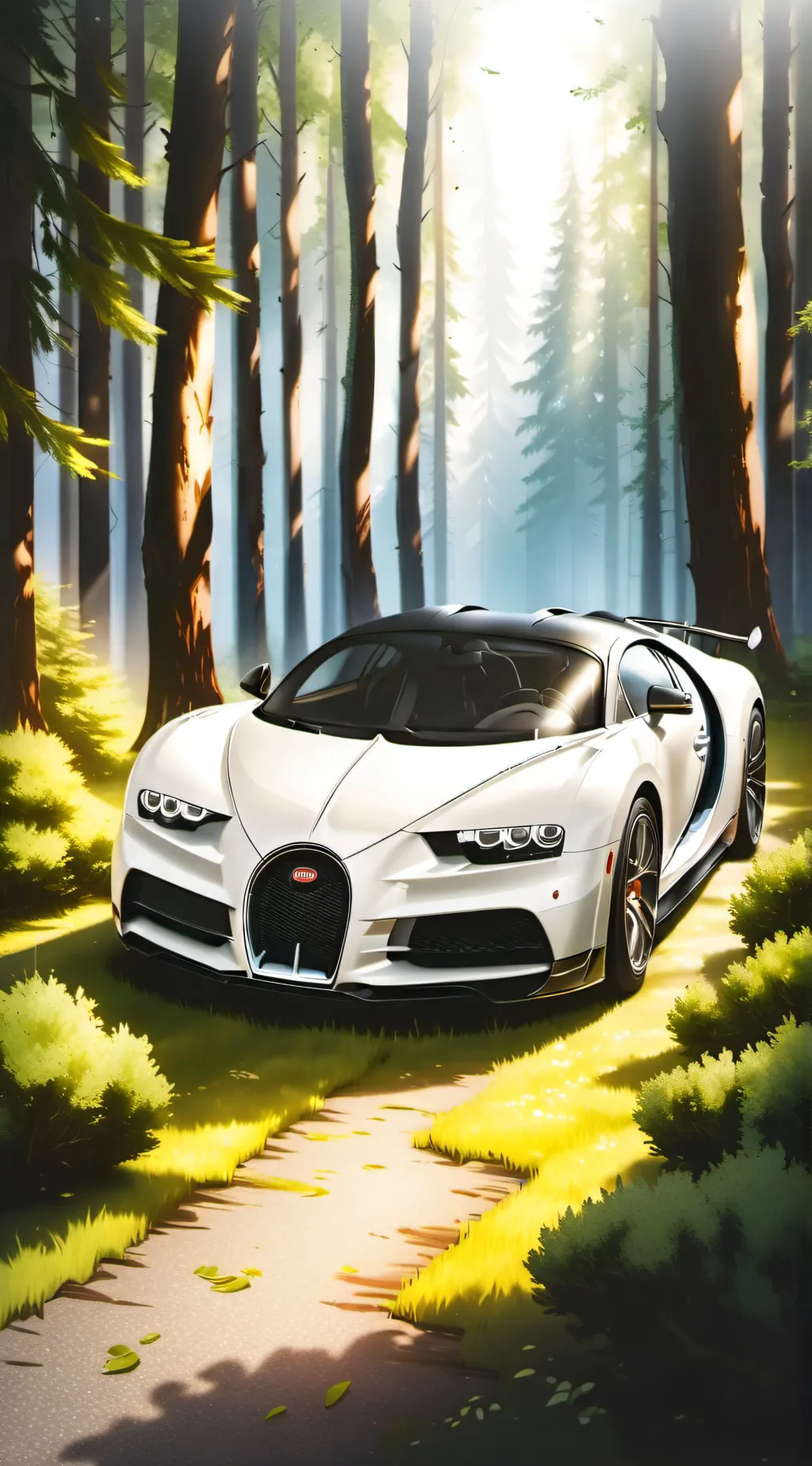 Talkie AI - Chat with buggati new car 