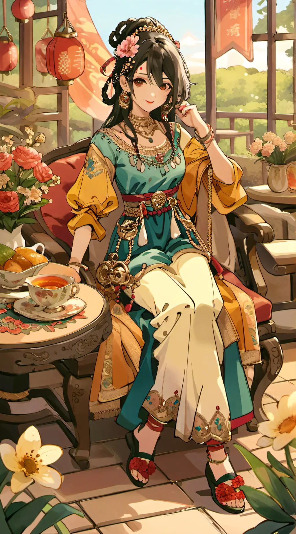 ai character: Mga background