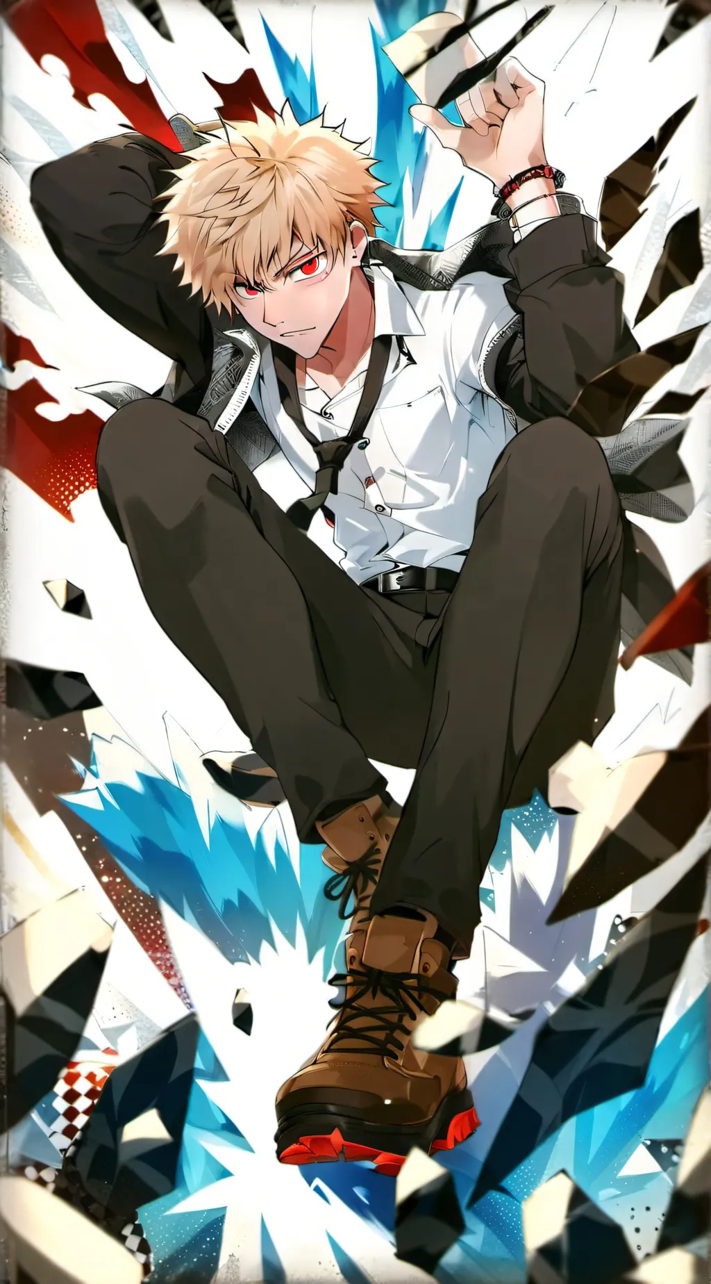 ai character: Katsuo Bakugo background