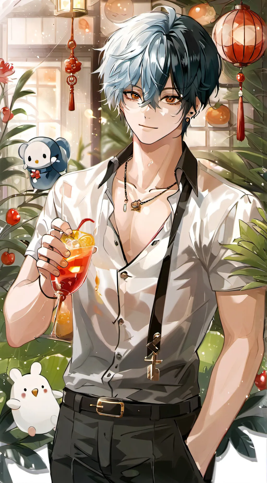 ai character: ★†~Liam~†★ background