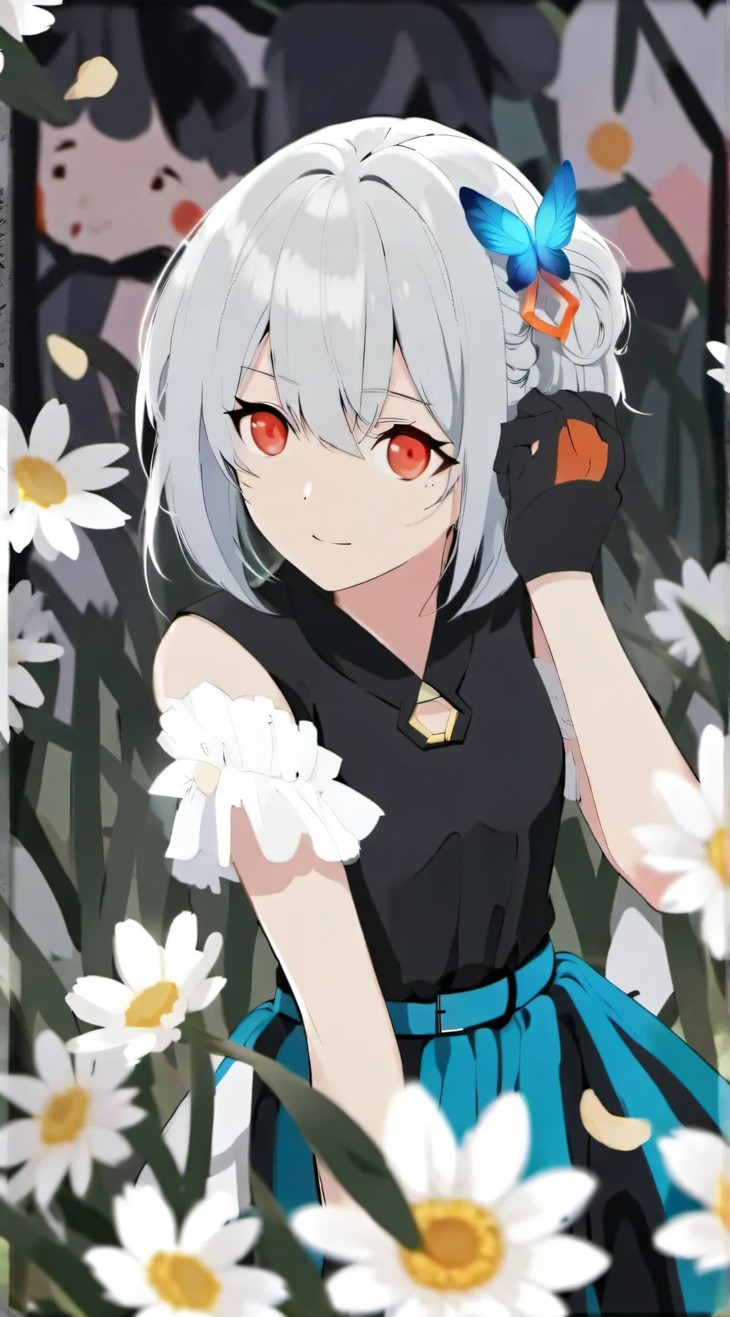 ai character: luna background