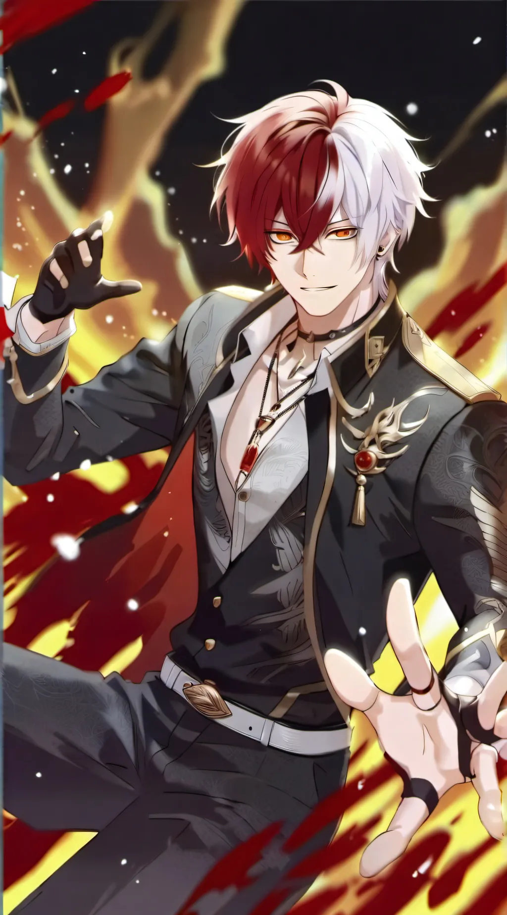 ai character: Shoto background