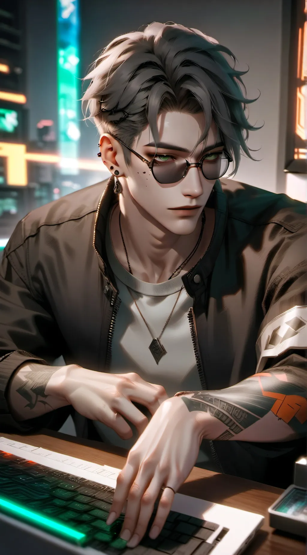 ai character: Kilan  background