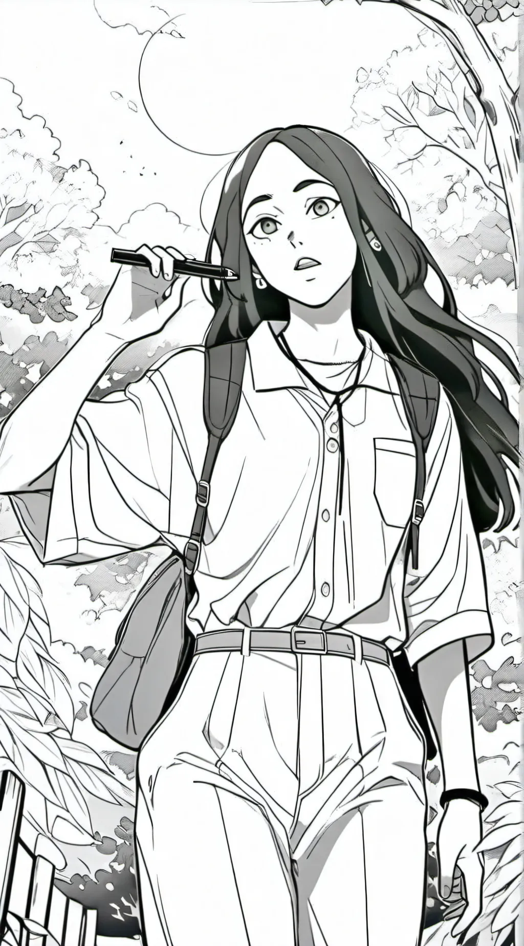 ai character: I'm quitting background