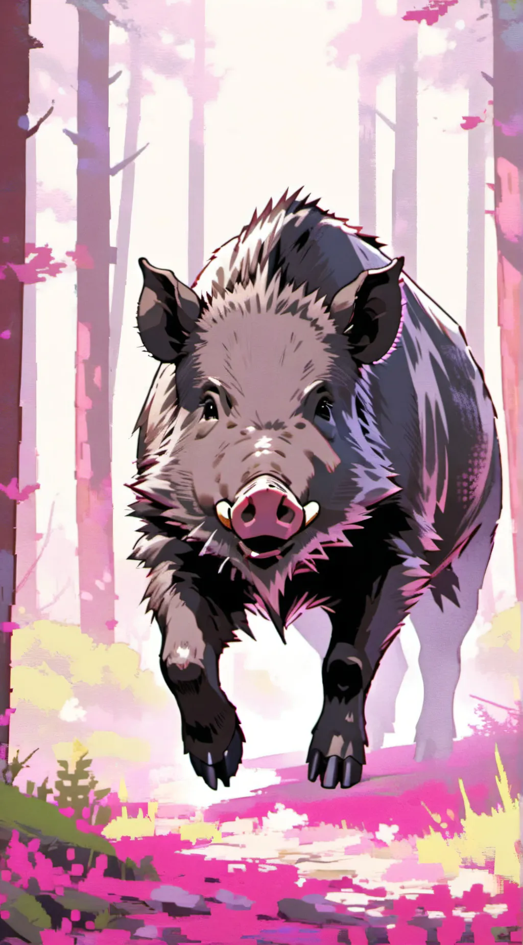 ai character: Black Boar Mother background