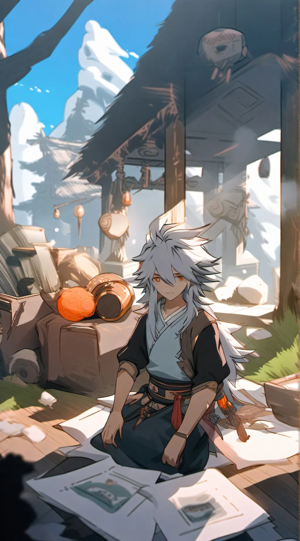 ai character: … background