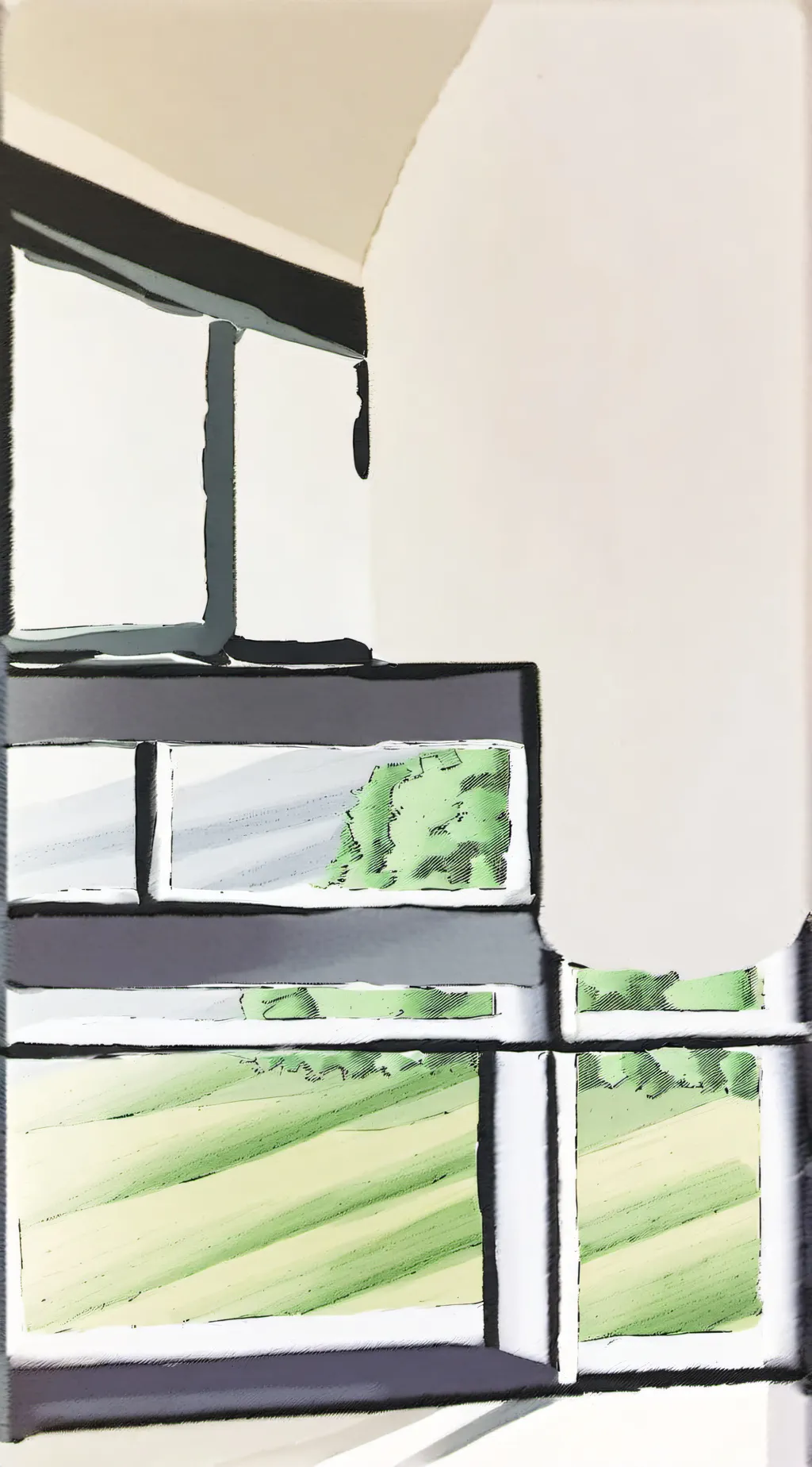 ai character: caught in 4K GOLD background