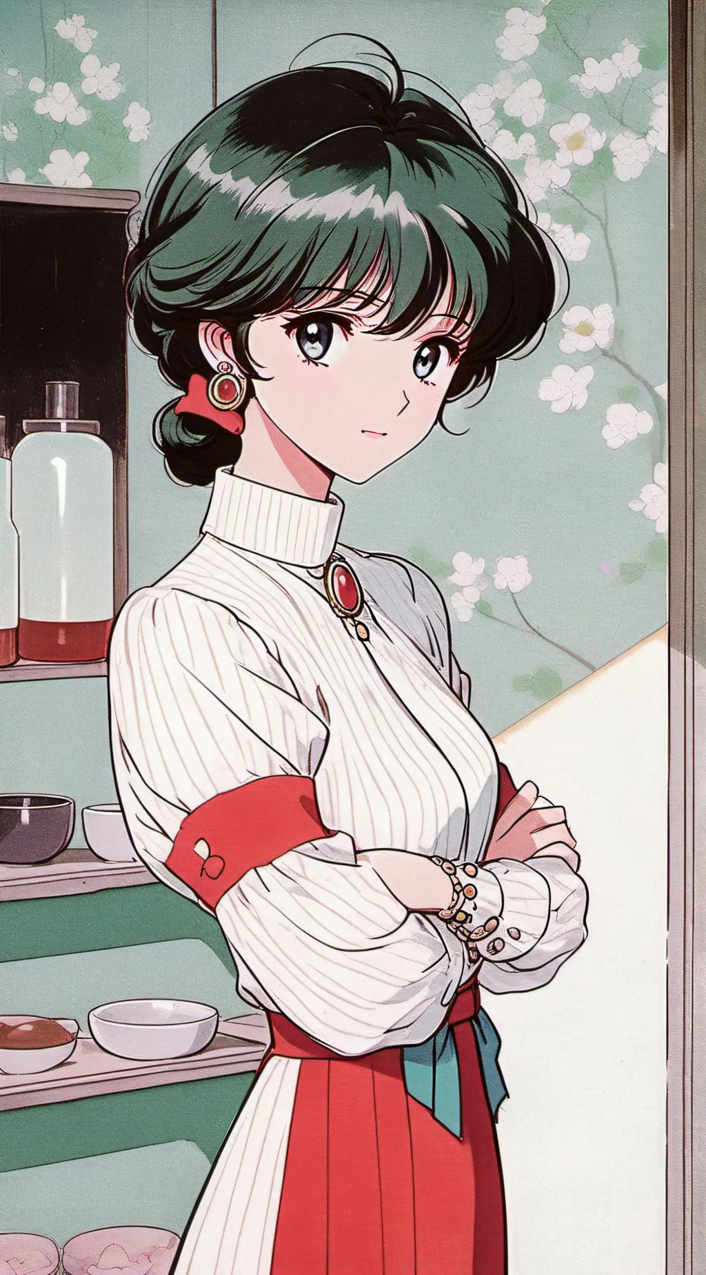 ai character: olivia  background