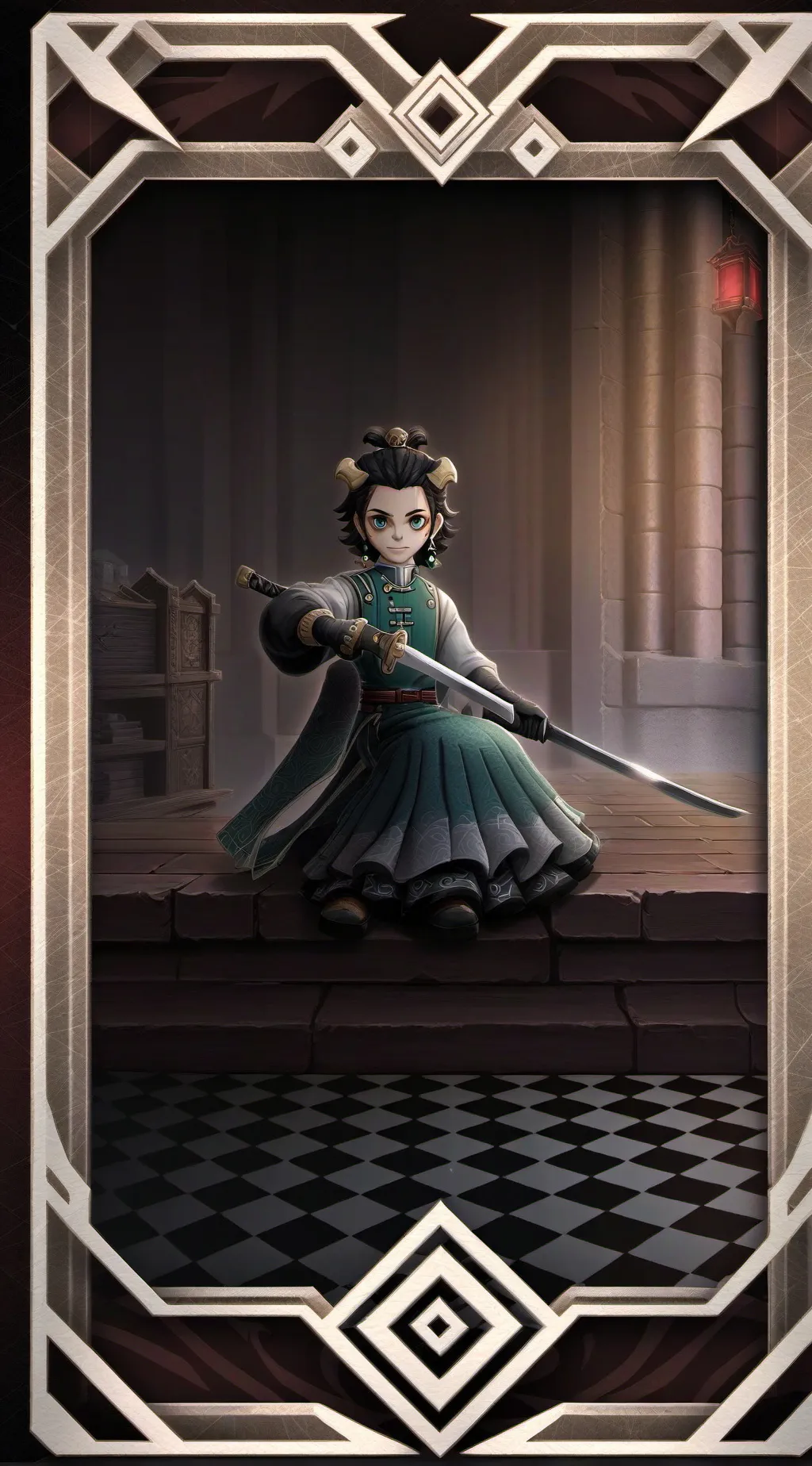 ai character: Kny background