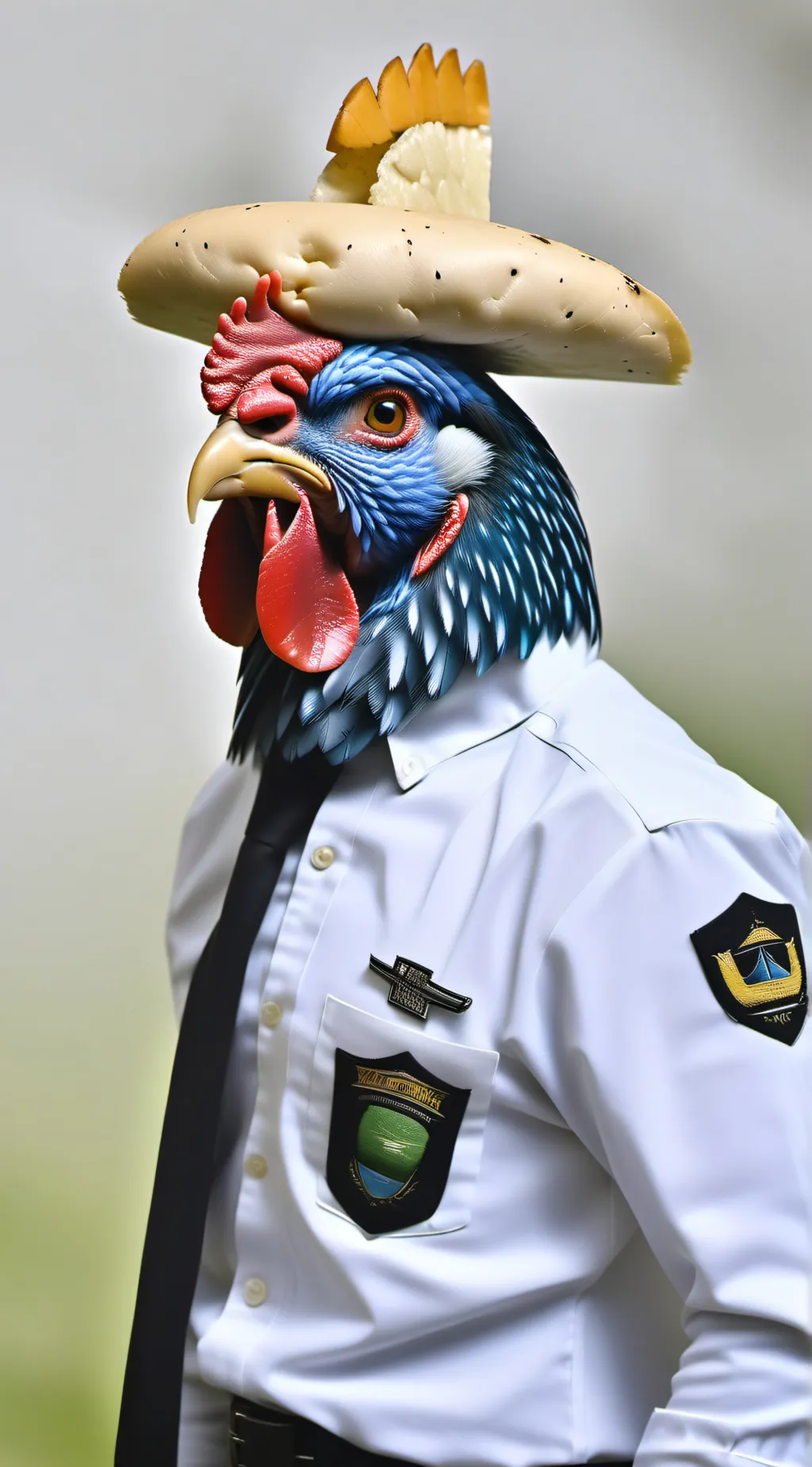 ai character: non smart brother  background