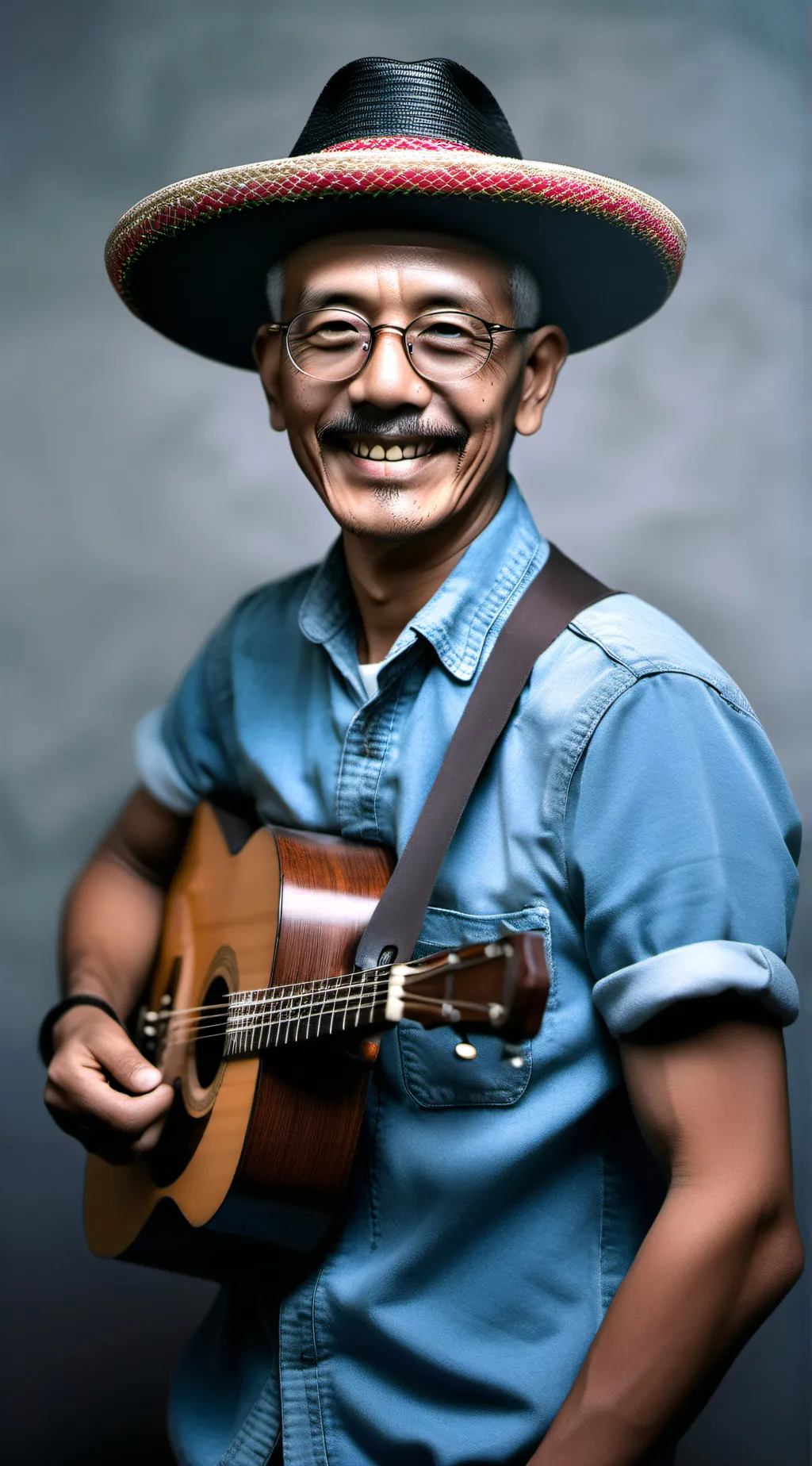 ai character: macho background