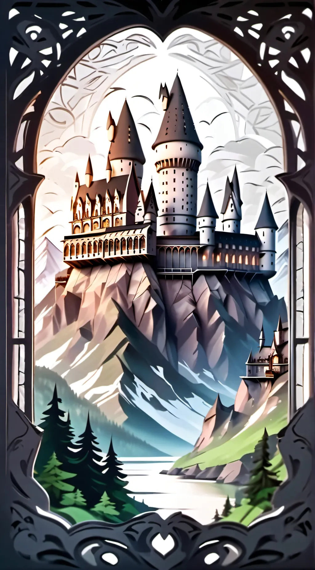 ai character: Hogwarts Murder background