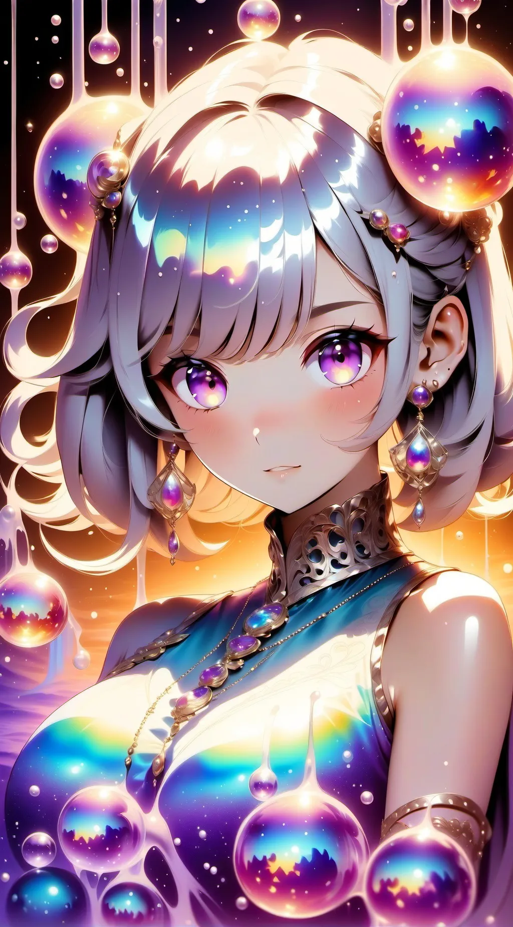 ai character: Ashley. background