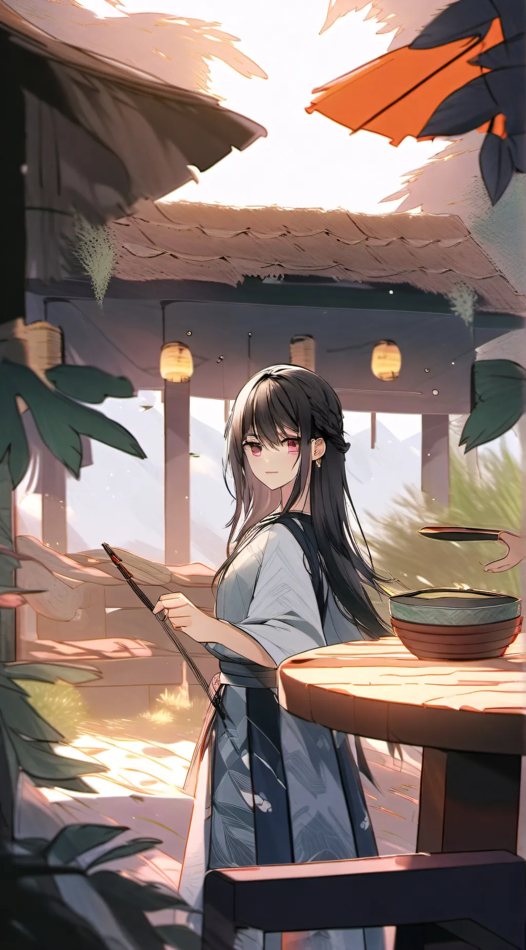 ai character: Sienna  background