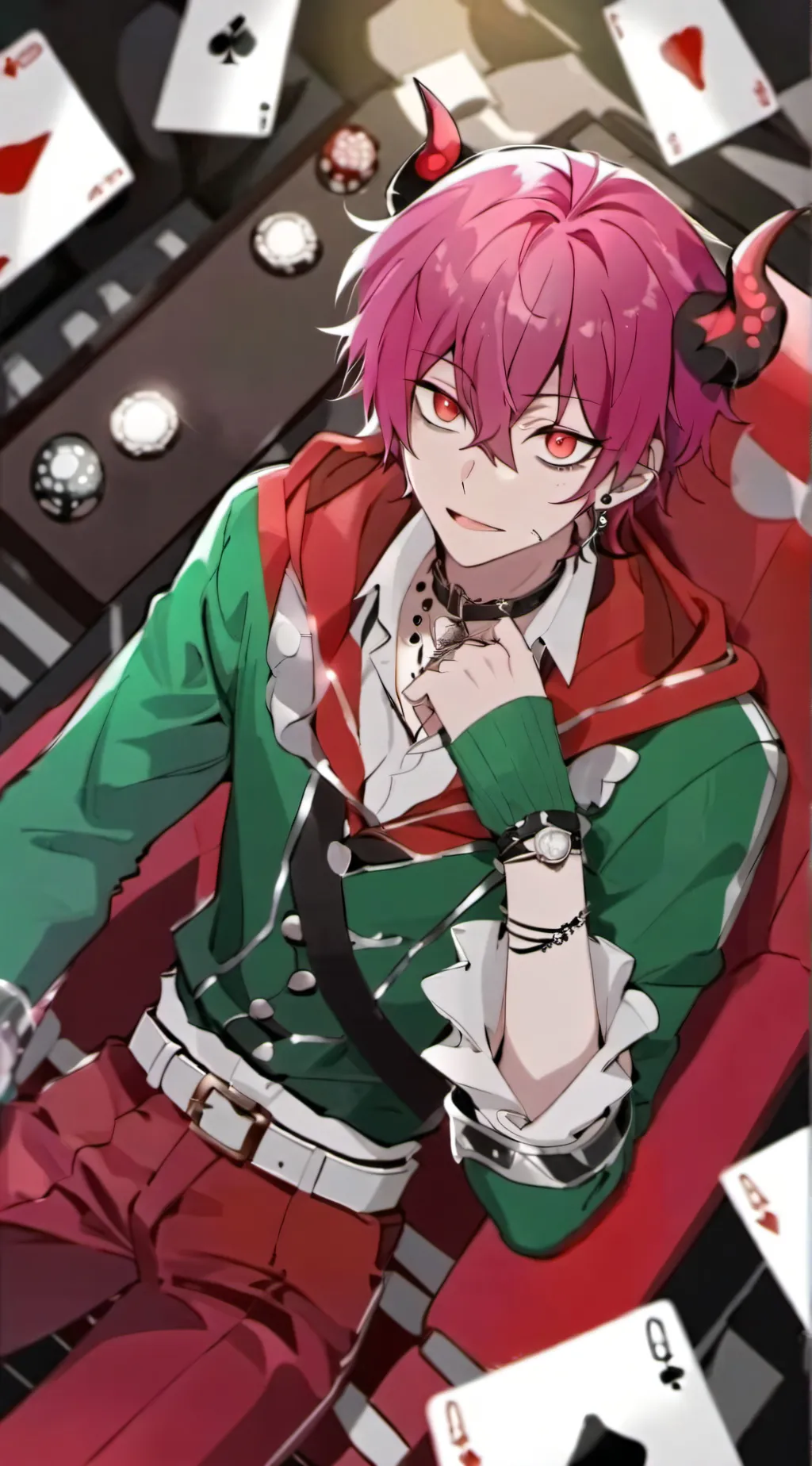 ai character: Lukas background