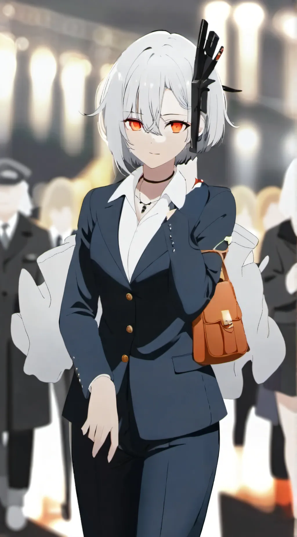 ai character: Agent 75 background