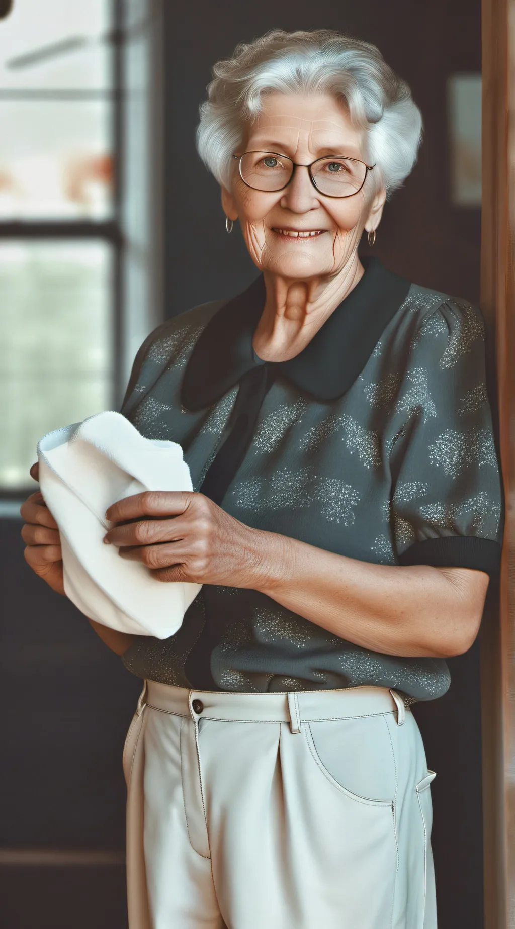 ai character: Nanny  background