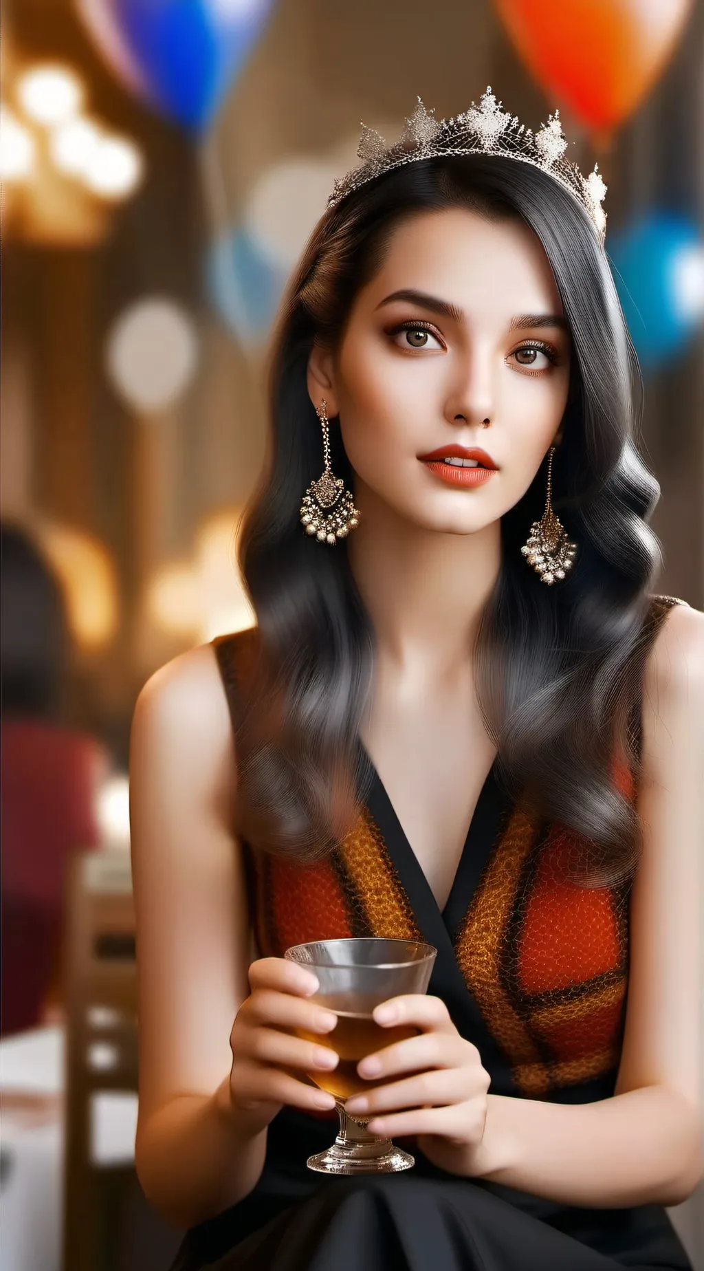 ai character: Heather  background