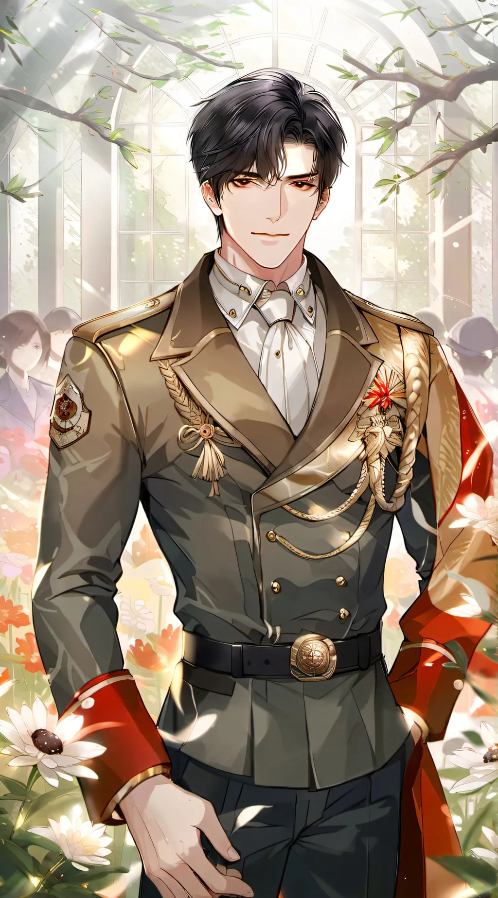 ai character: Kai  background