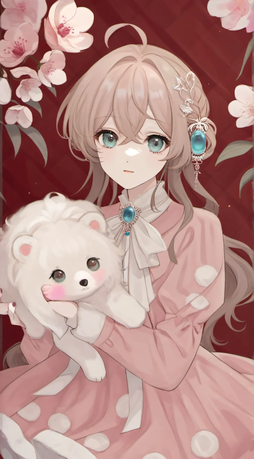 ai character: lily background