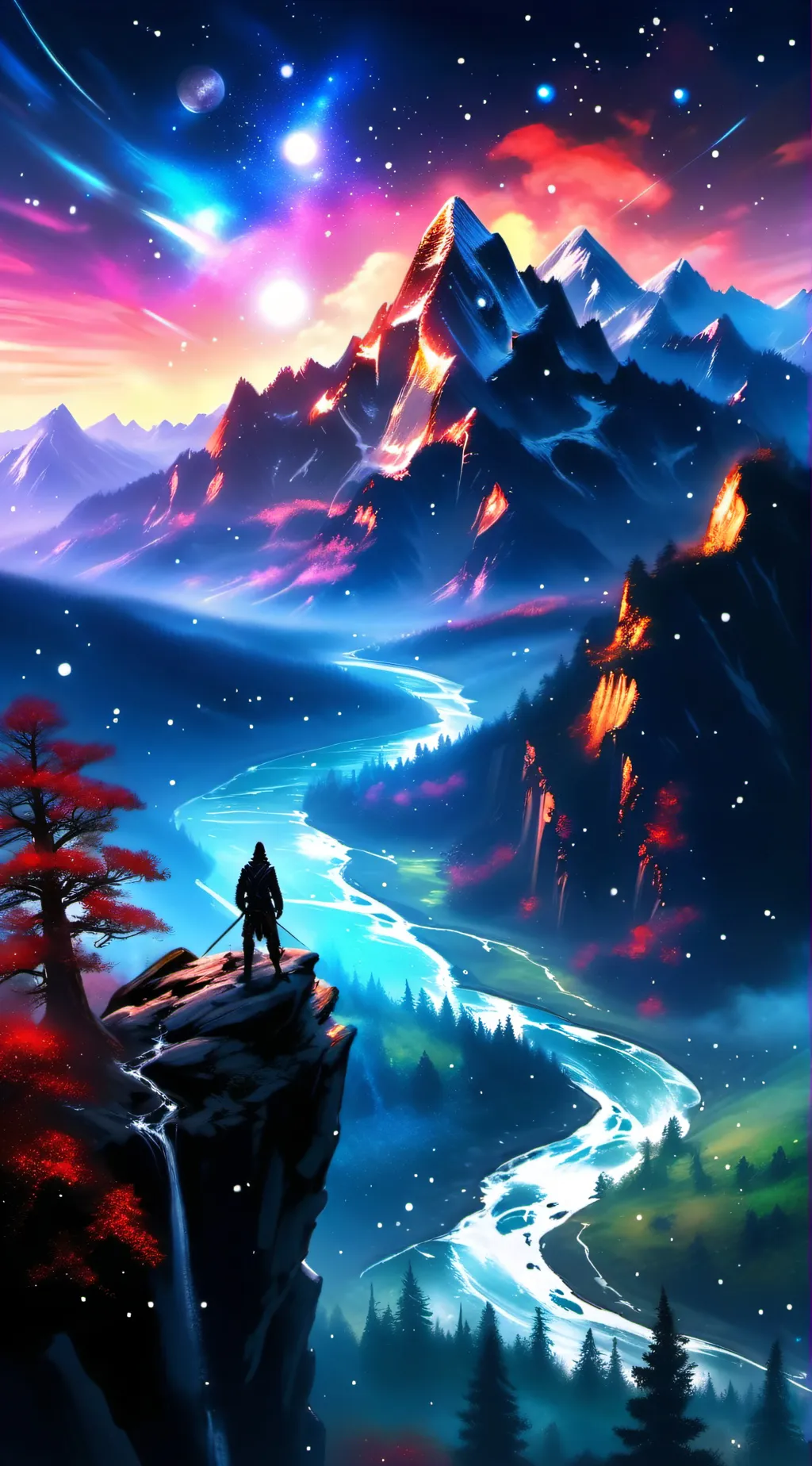 ai character: Descendants 3 background