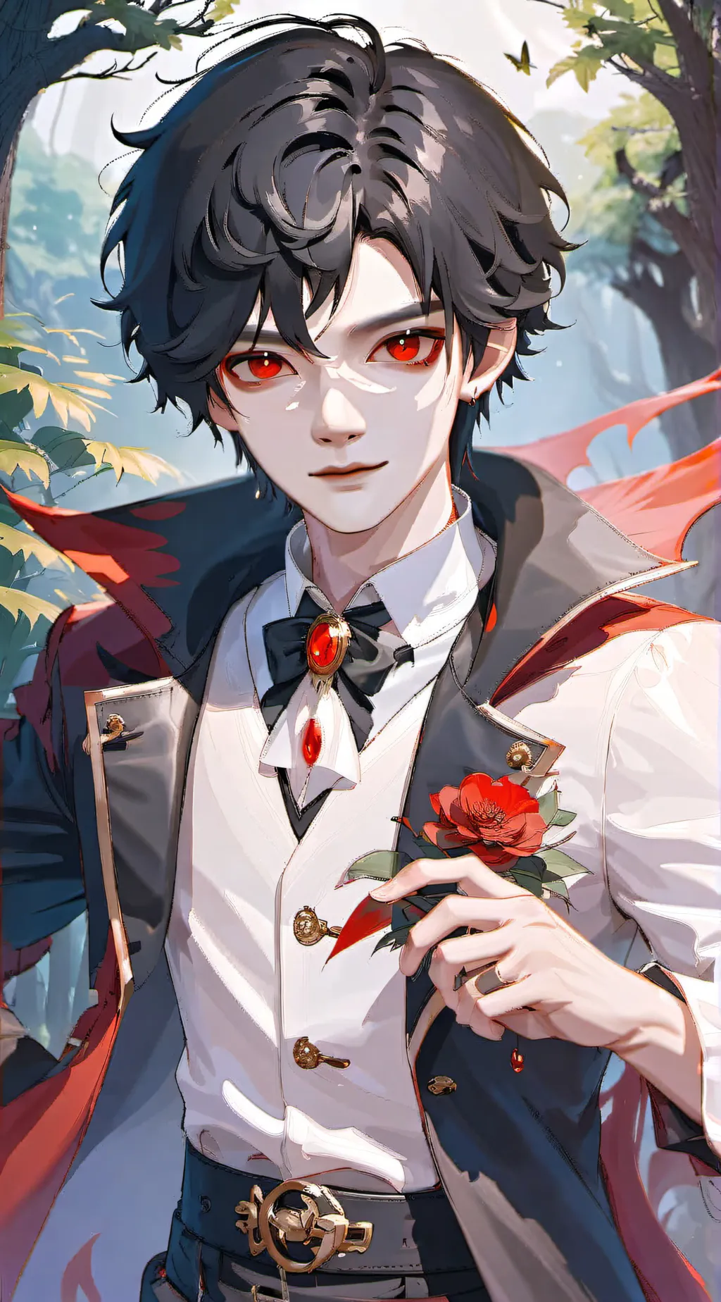 ai character: ❤︎~Blaise~❤︎ background