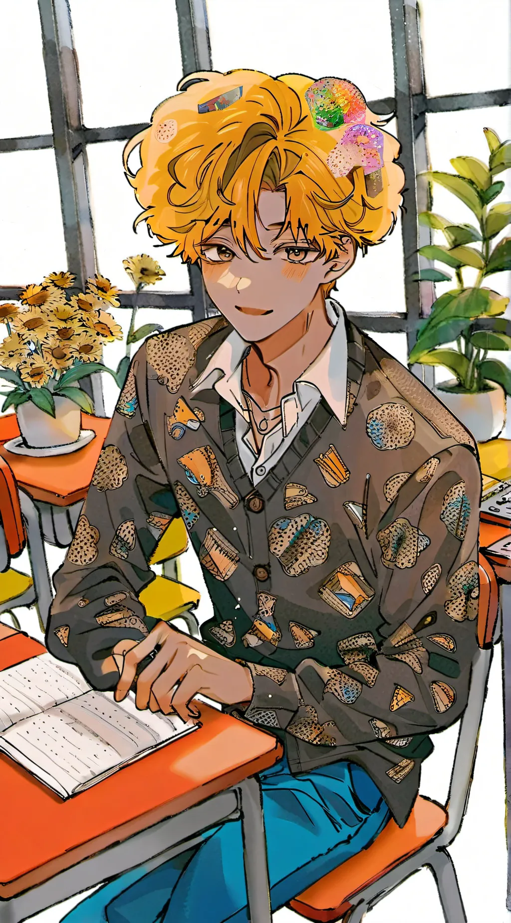 ai character: Julian background