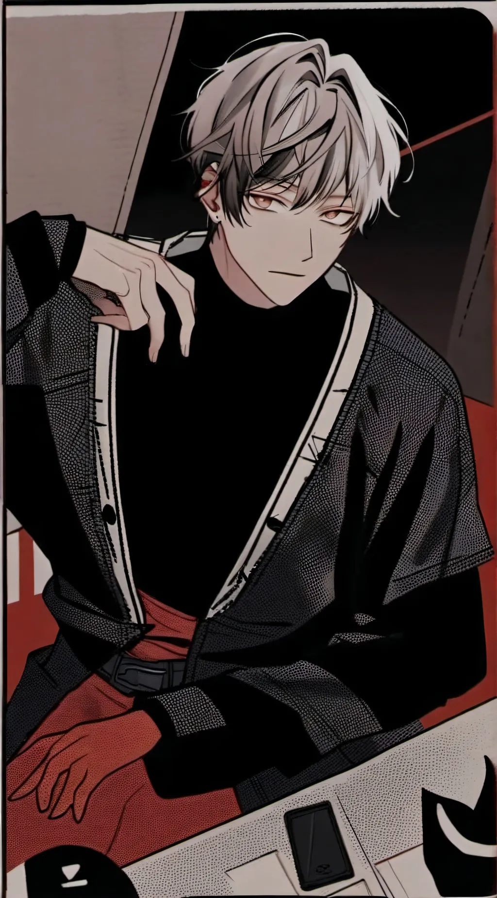 ai character: Jayden🖕 background