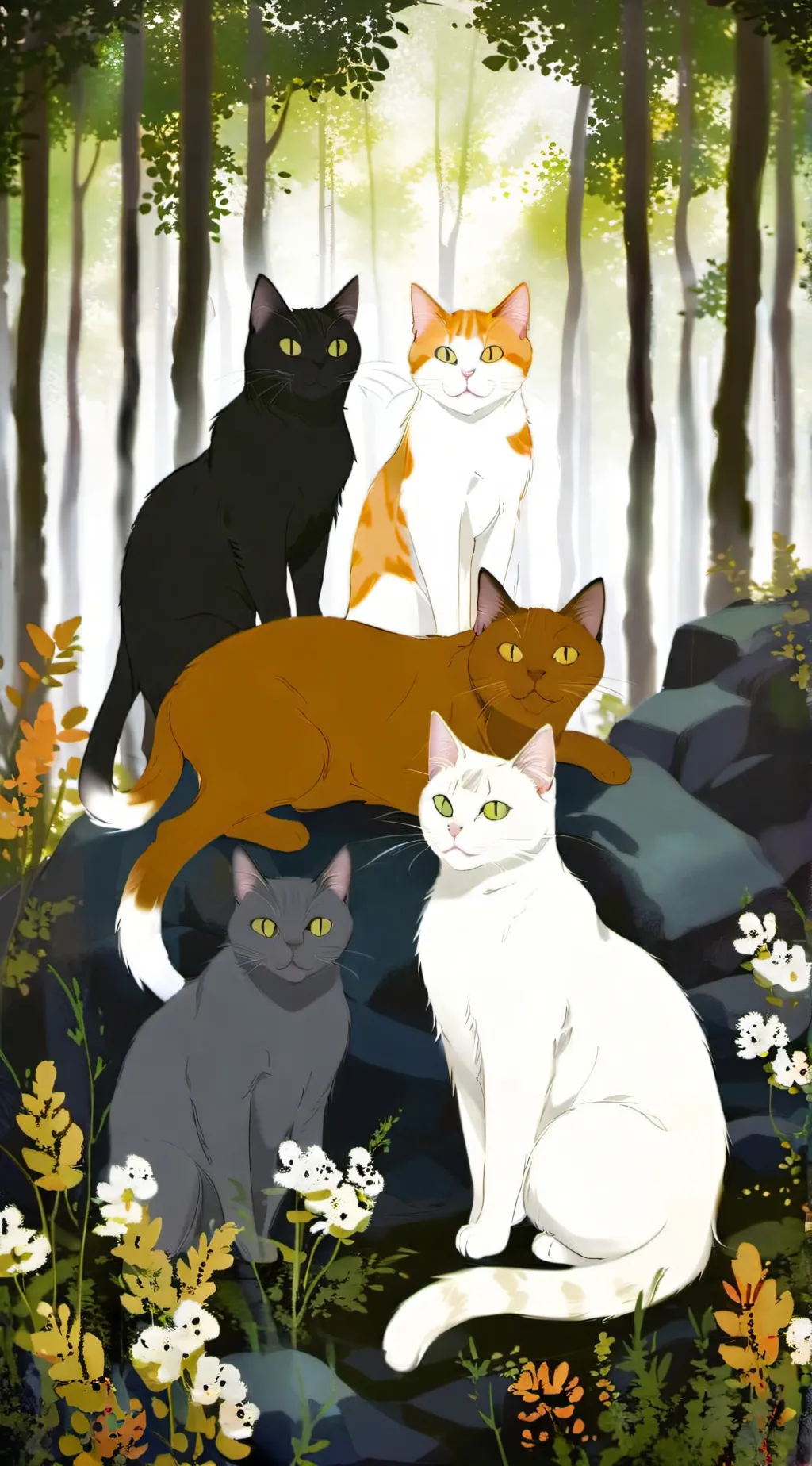 ai character: AlderClan background