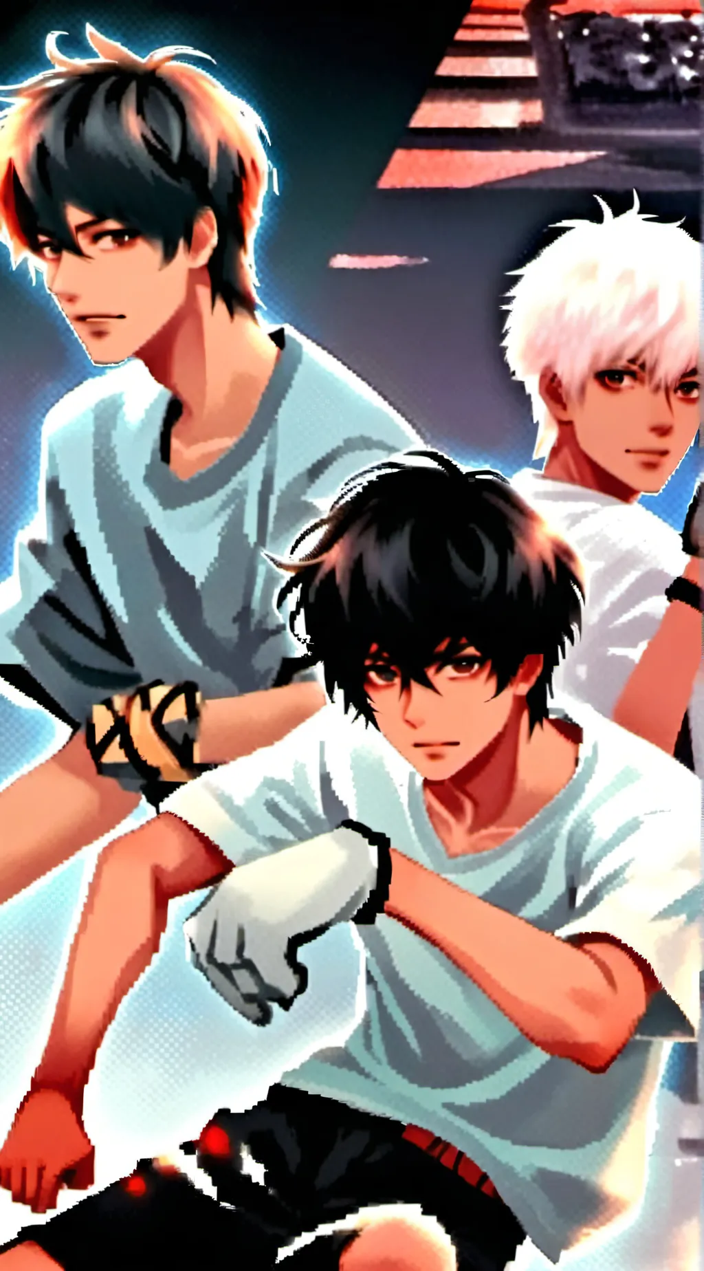 ai character: Jake, kenji, Ken background