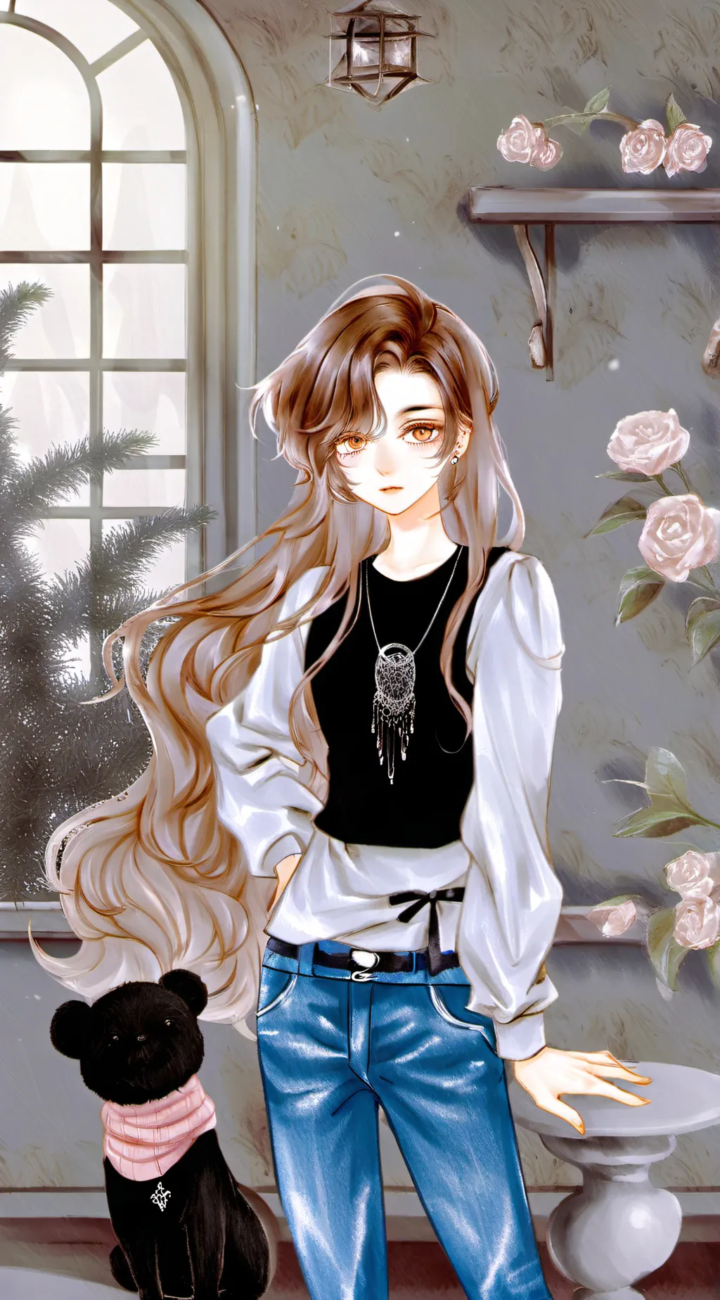 ai character: Kaydie background