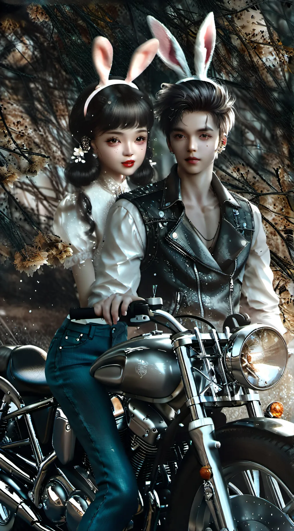 ai character: lucy eathan and u background