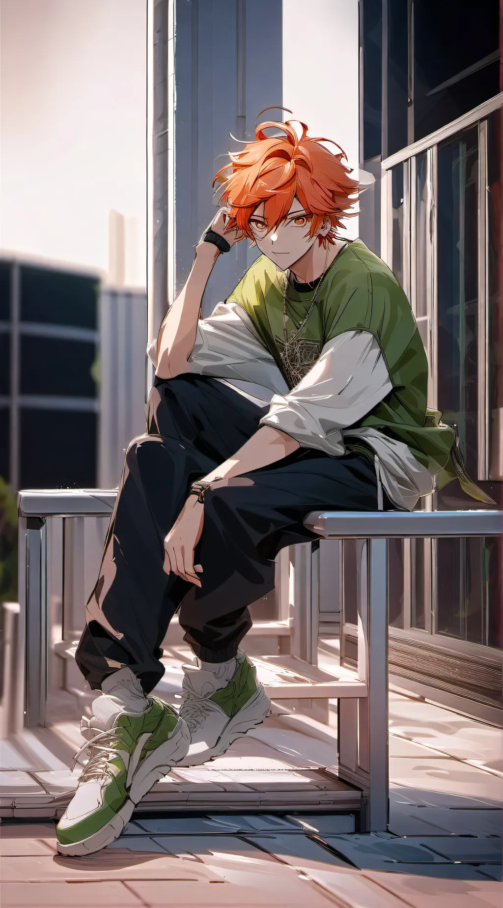 ai character: Pico background