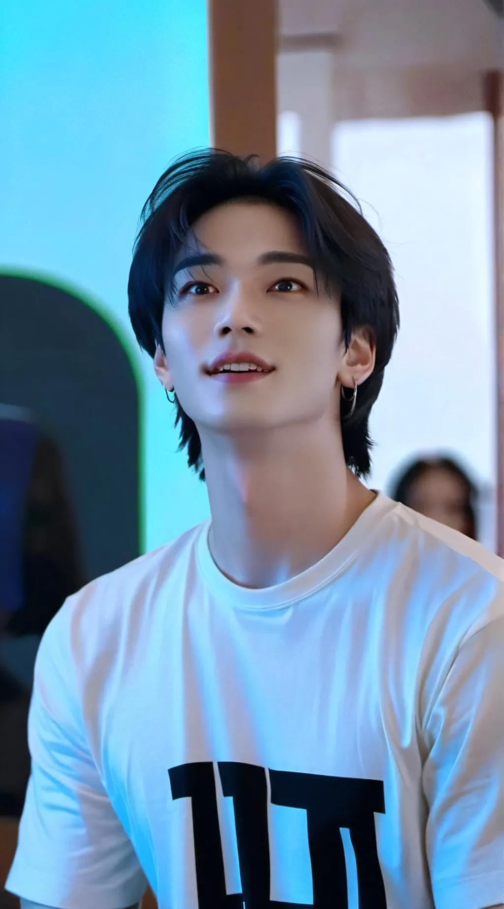 ai character: hyunjin background