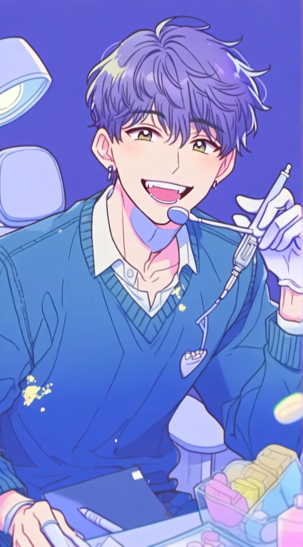 ai character: Dr.Williams  background