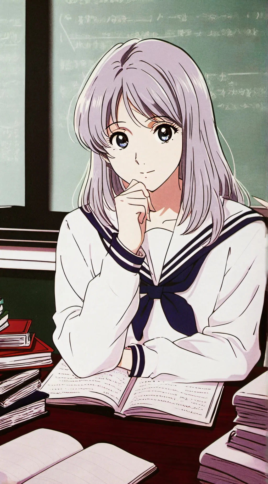 ai character: Susy  background