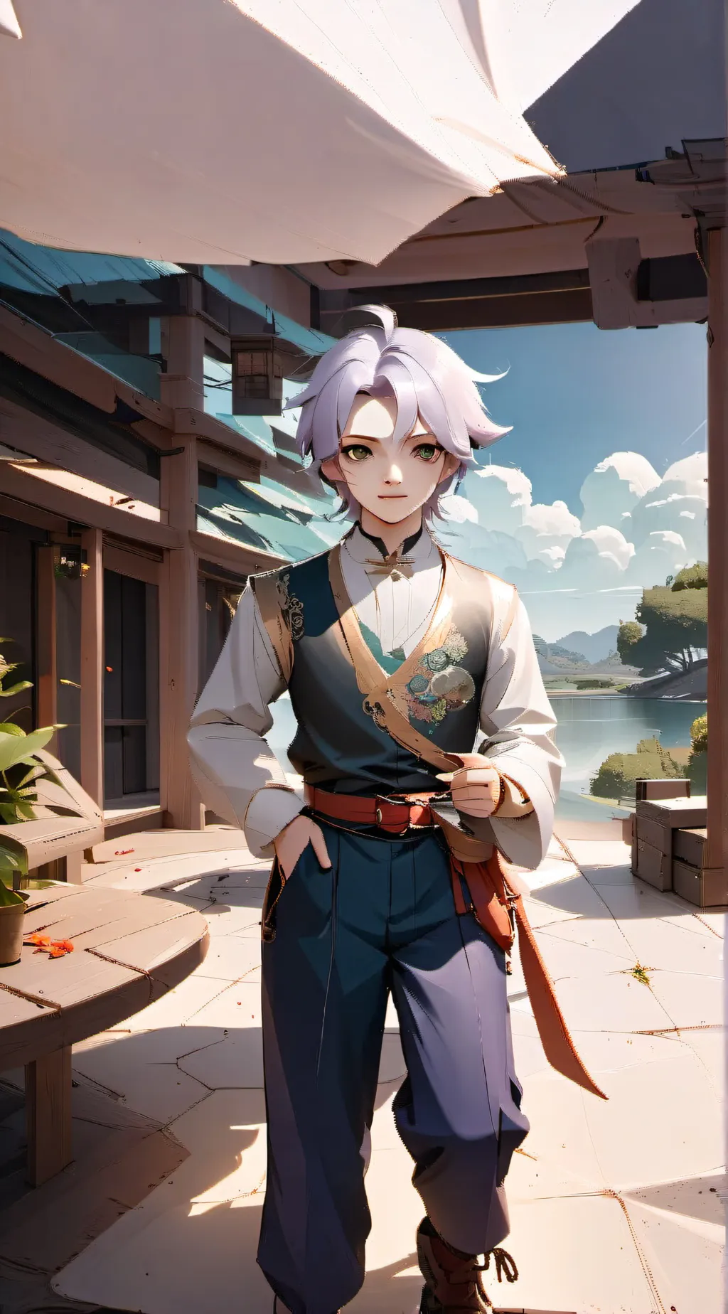 ai character: toji's death- background