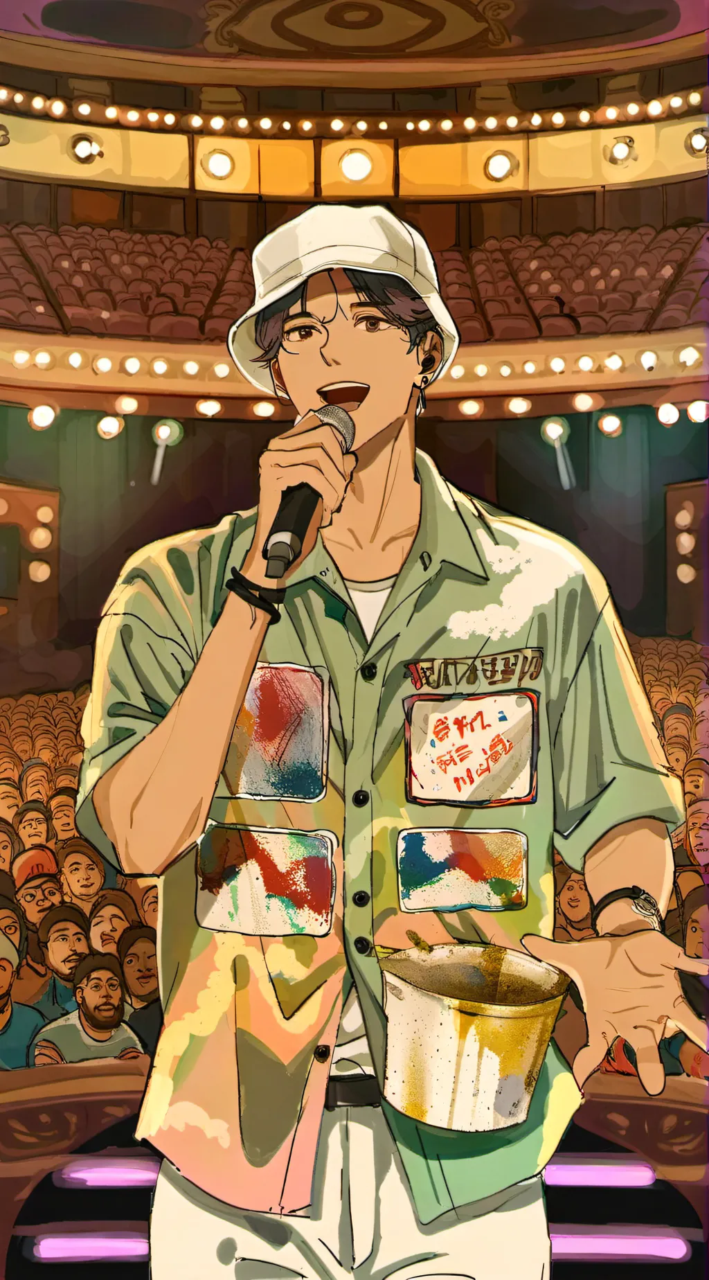 ai character: Jan the man background