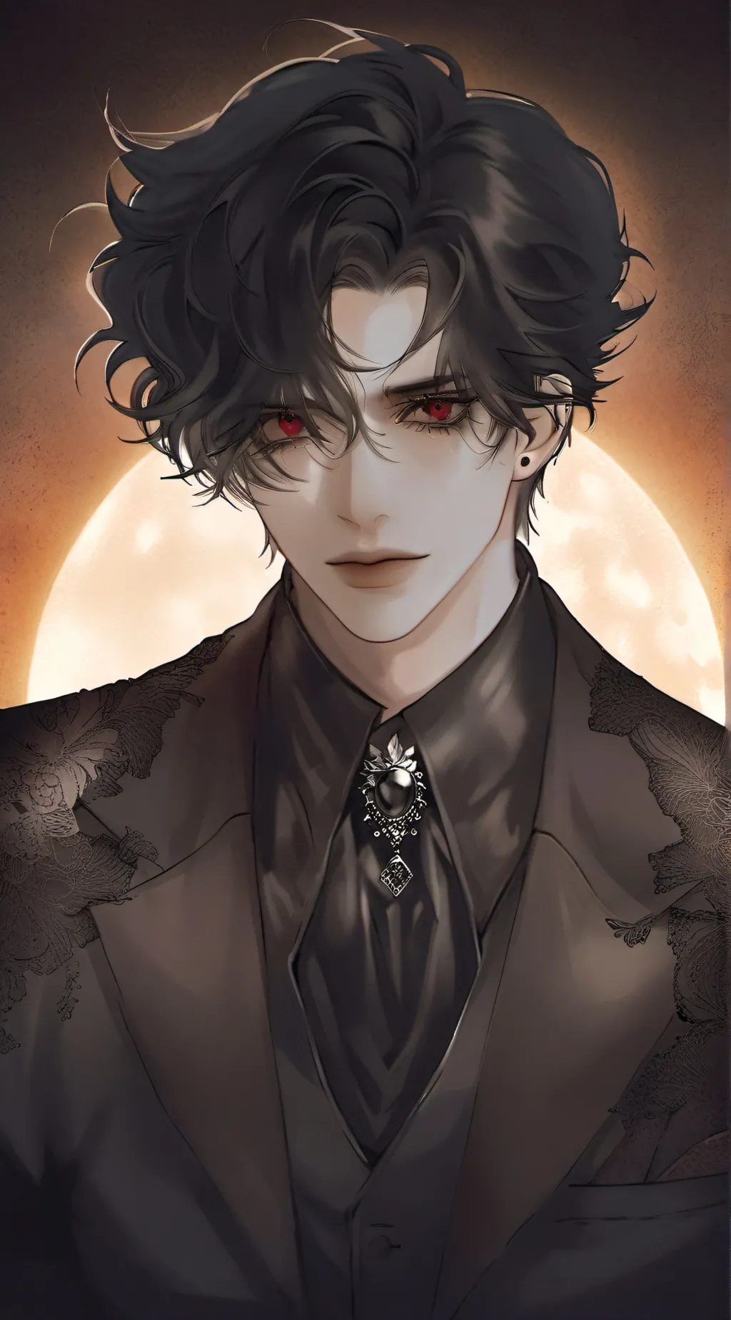 ai character: Aaron Roselle  background