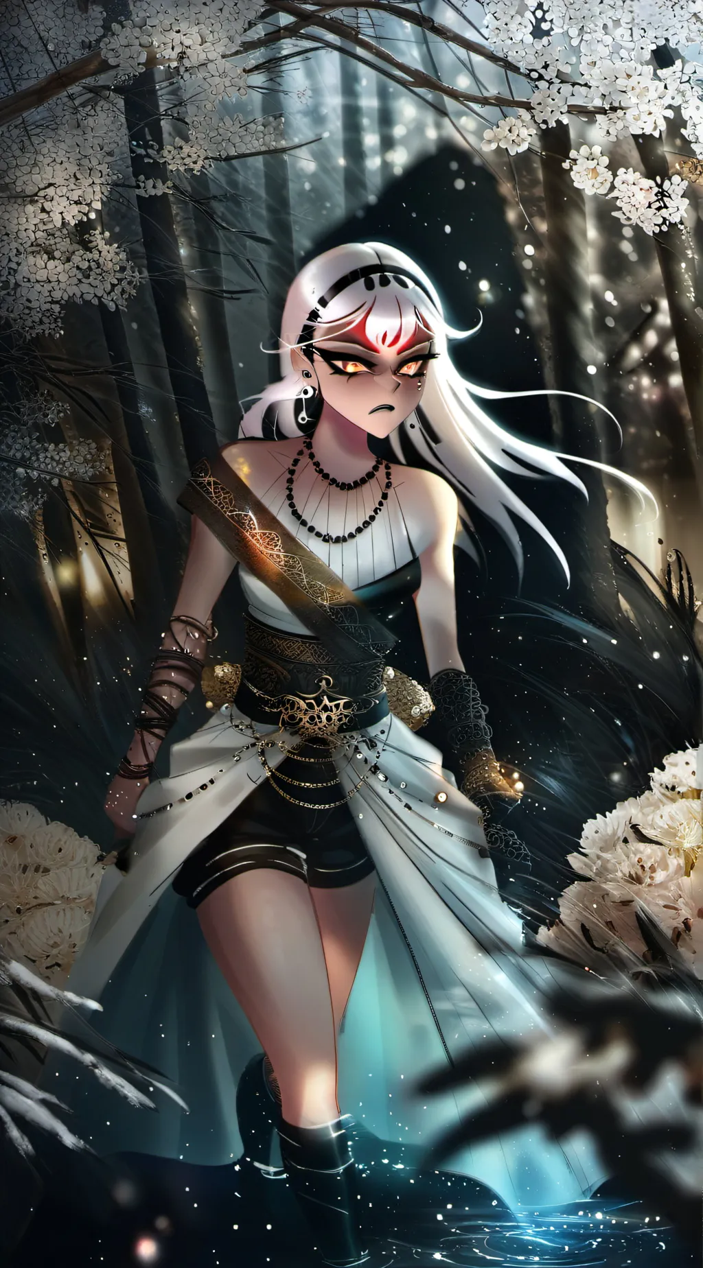 ai character: •Carmilla Carmine• background