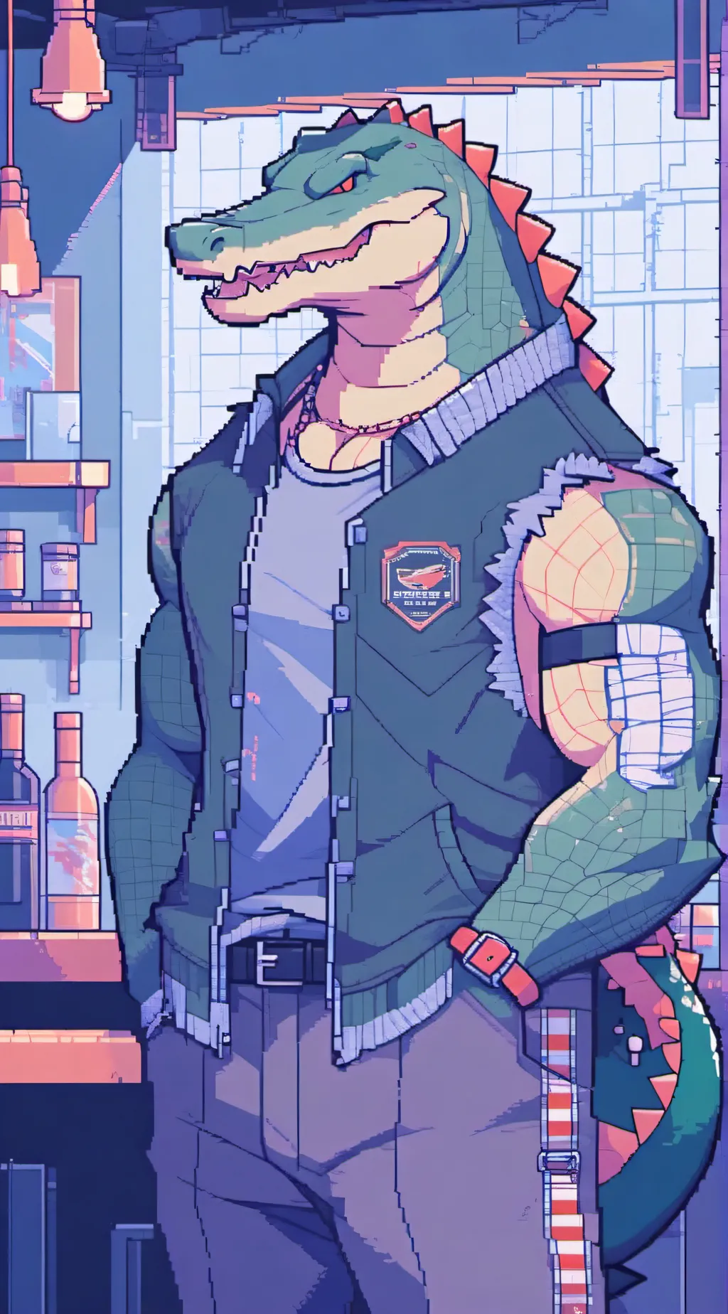 ai character: Lukas background