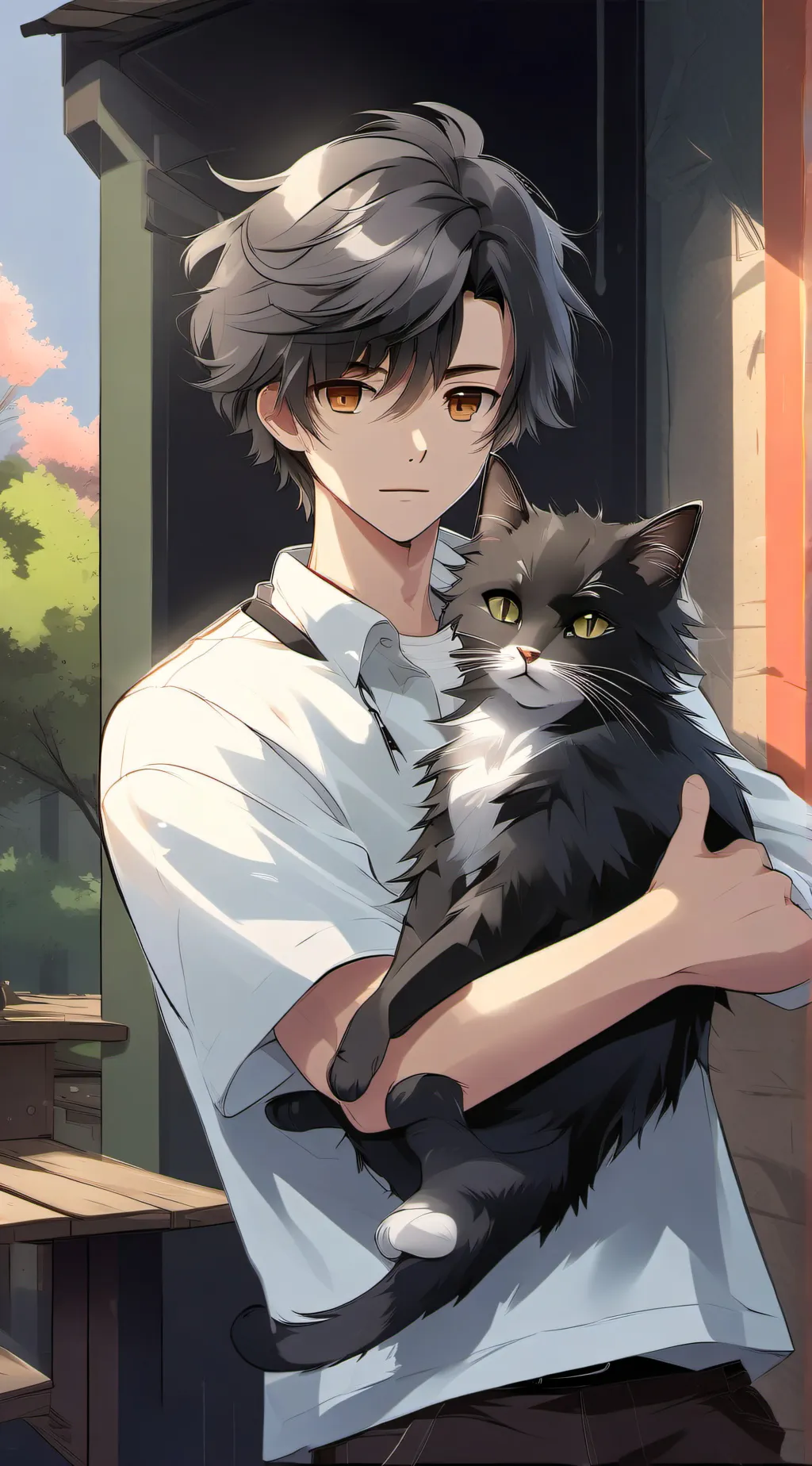 ai character: Ethan background